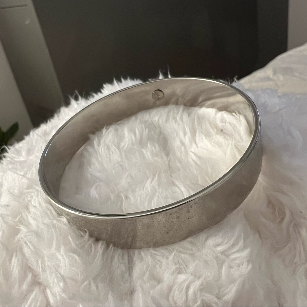 Alexis Bittar Silver Bangle